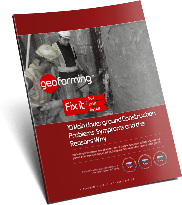Geforming - 10 Main Underground Construction Problems